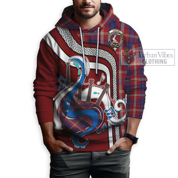 Ainslie Tartan Hoodie with Epic Bagpipe Style