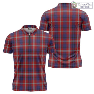 Ainslie Tartan Zipper Polo Shirt