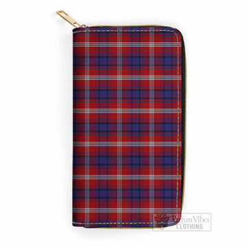 Ainslie Tartan Women's Leather Wallet One Size 19.7*10.5*3.5 cm - Tartan Vibes Clothing