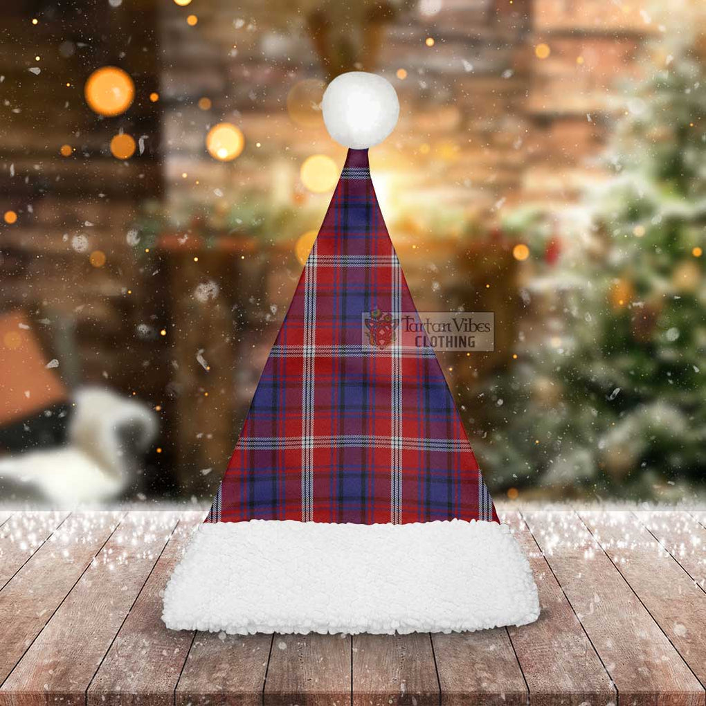 Tartan Vibes Clothing Ainslie Tartan Christmas Santa Hats