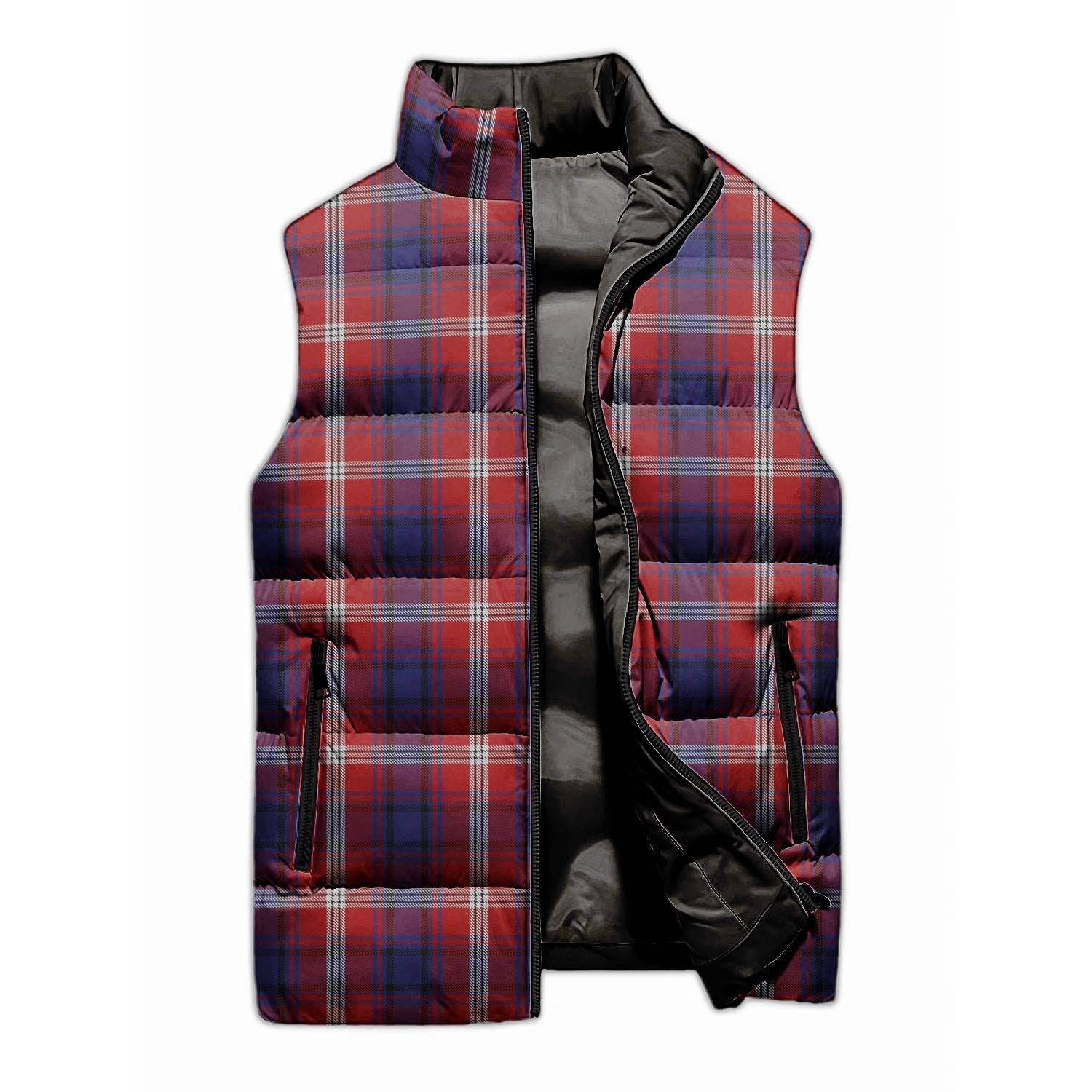 Ainslie Tartan Sleeveless Puffer Jacket - Tartanvibesclothing