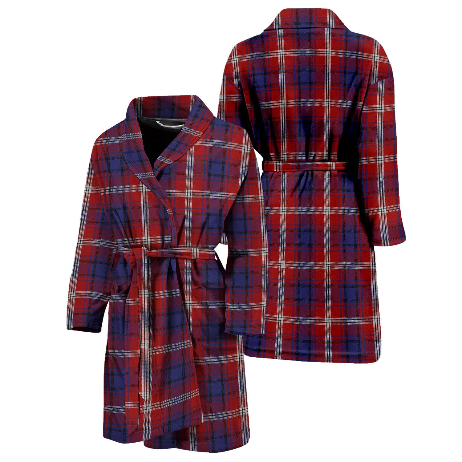 Ainslie Tartan Bathrobe Unisex M - Tartan Vibes Clothing