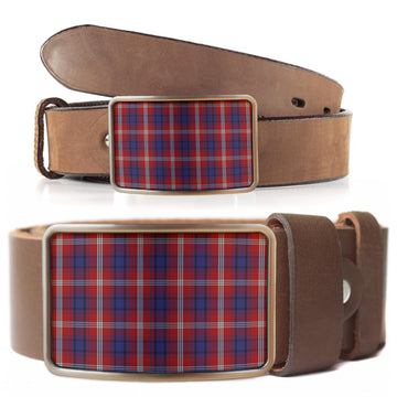 Ainslie Tartan Belt Buckles