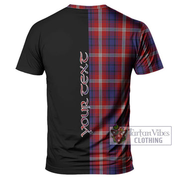 Ainslie Tartan T-Shirt with Family Crest and Half Of Me Style