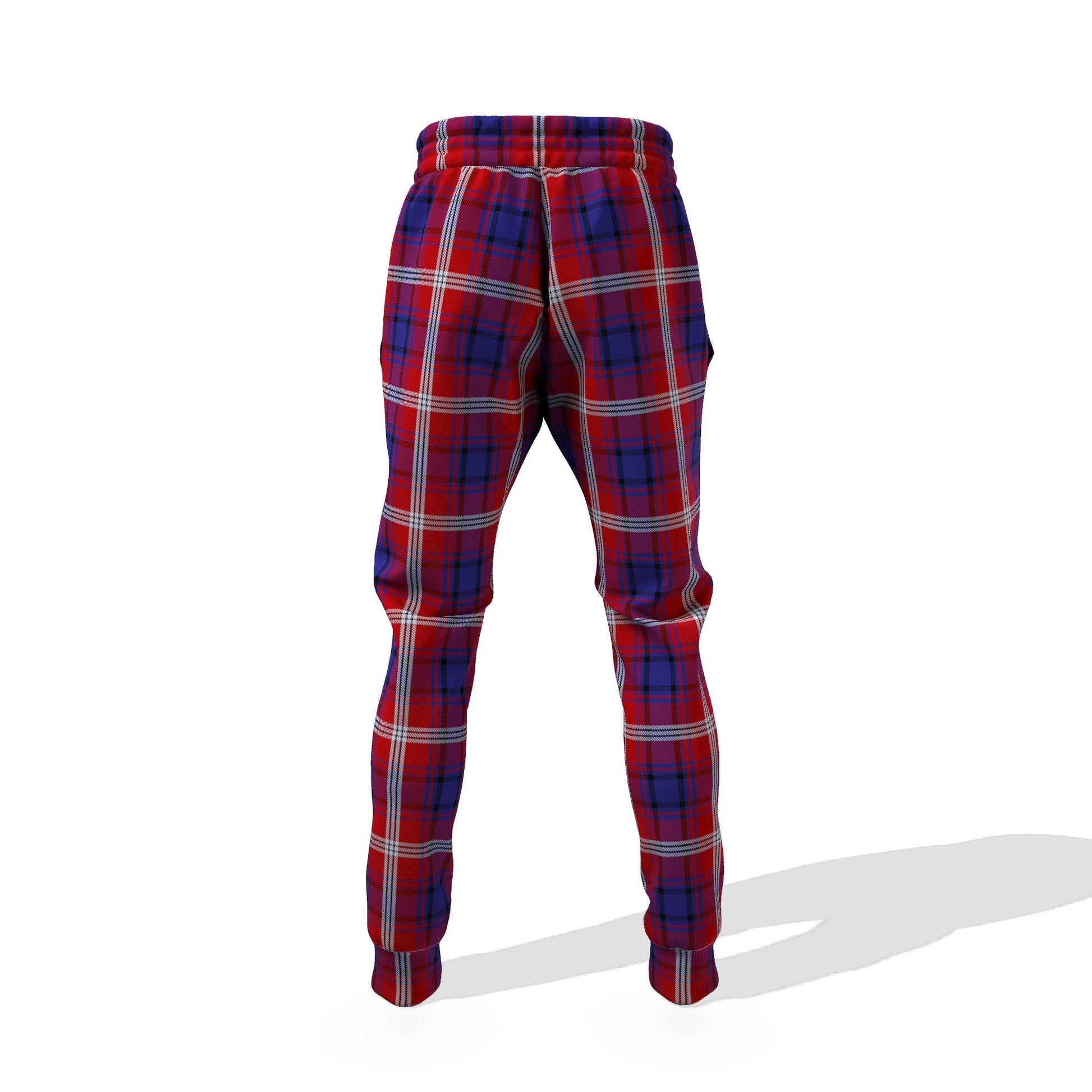 Ainslie Tartan Joggers Pants with Family Crest 6XL - Tartan Vibes Clothing