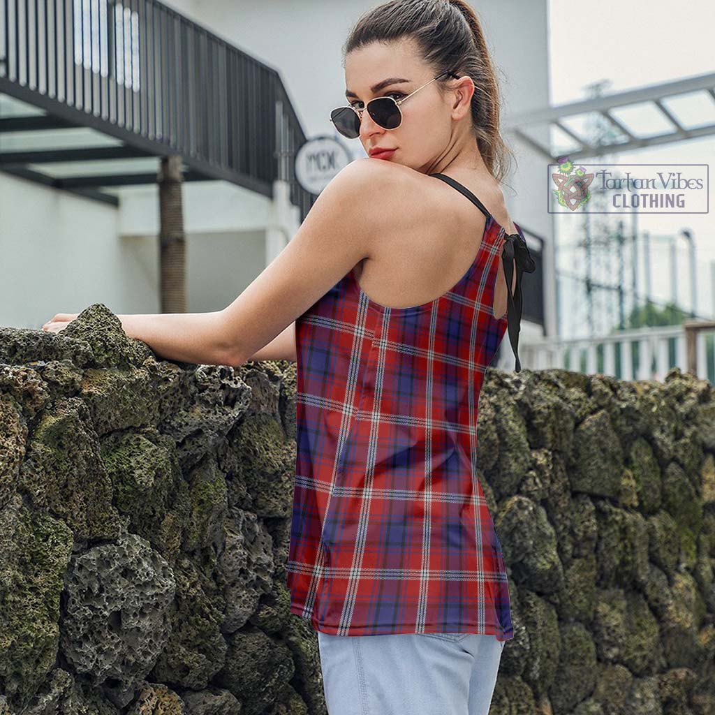 Tartan Vibes Clothing Ainslie Tartan Loose Halter Neck Camisole