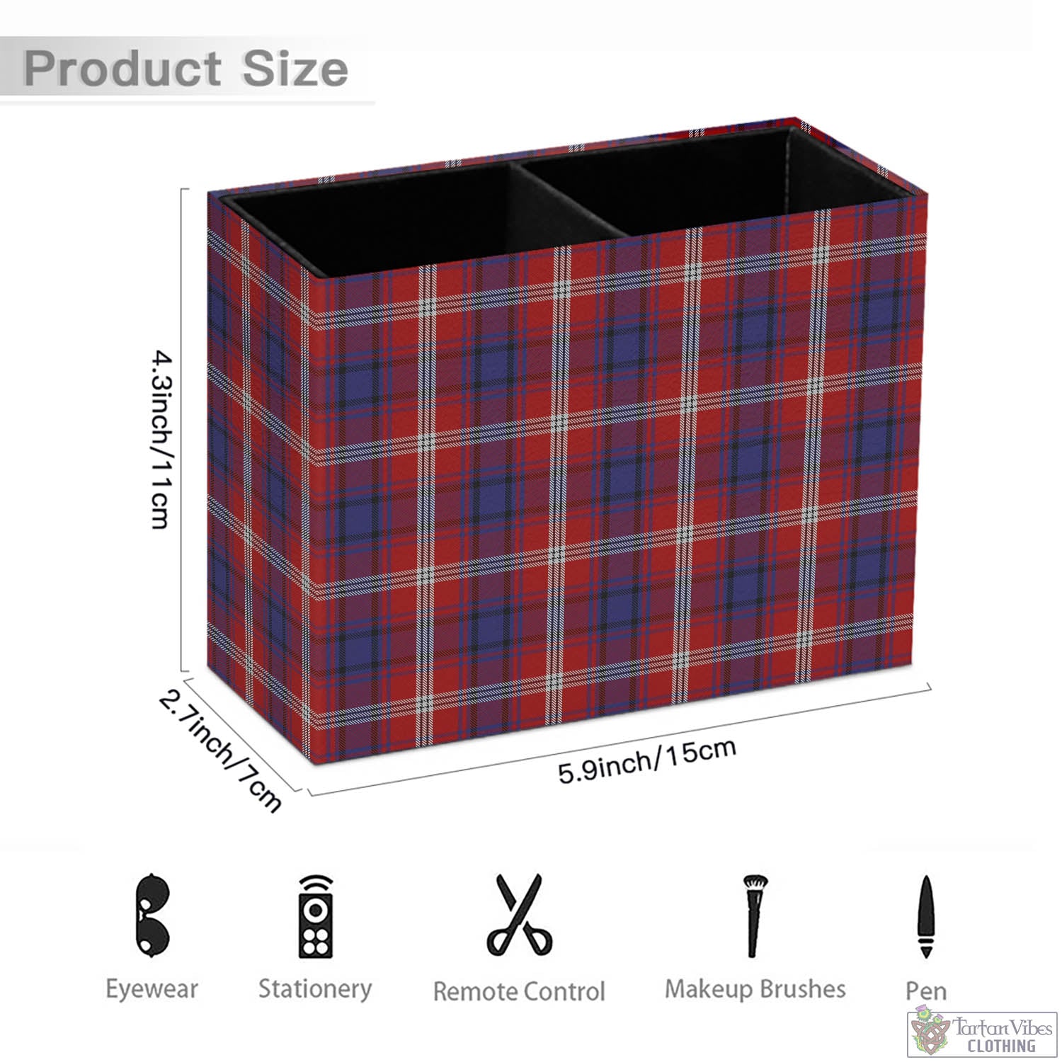 Tartan Vibes Clothing Ainslie Tartan Pen Holder