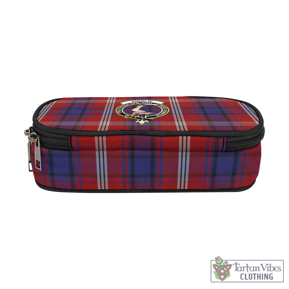 Tartan Vibes Clothing Ainslie Tartan Pen and Pencil Case with Family Crest