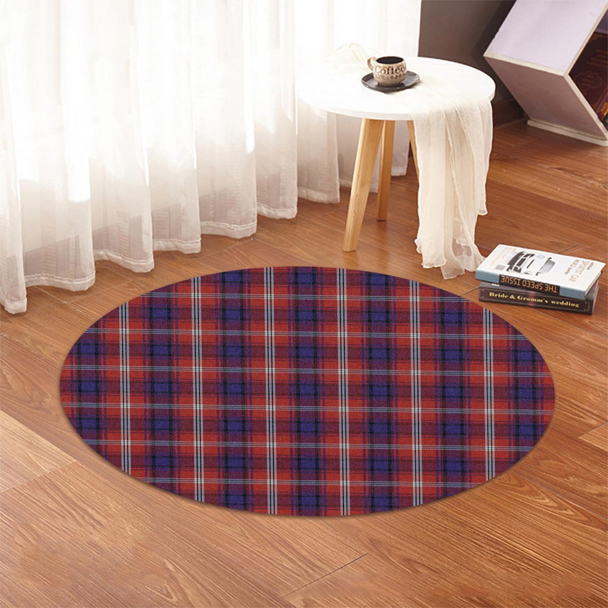 Ainslie Tartan Round Rug - Tartan Vibes Clothing