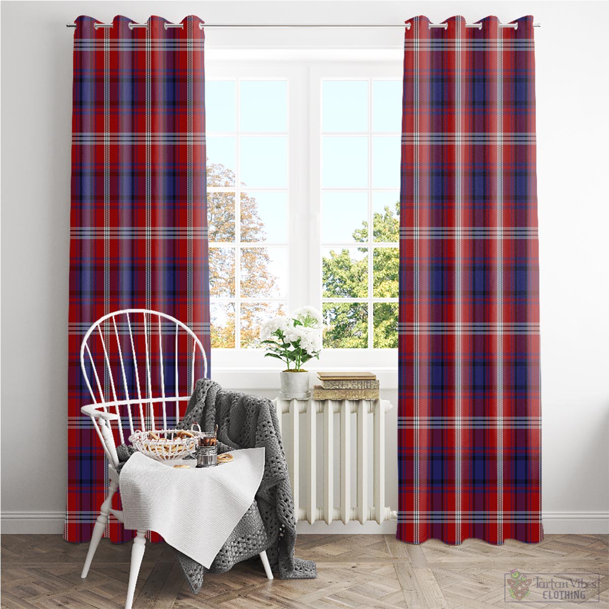 Ainslie Tartan Window Curtain