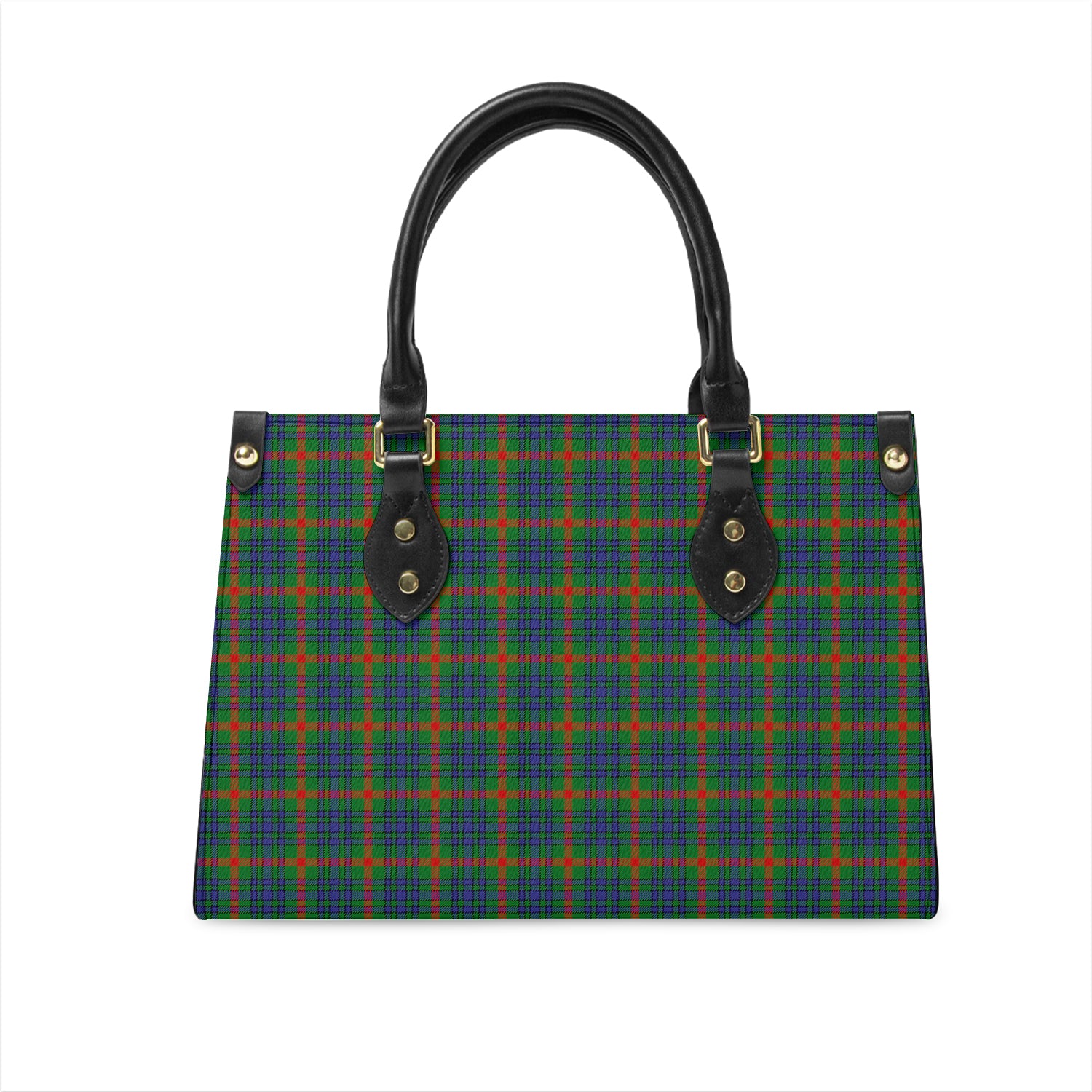 Aiton Tartan Leather Bag One Size 29*11*20 cm - Tartanvibesclothing