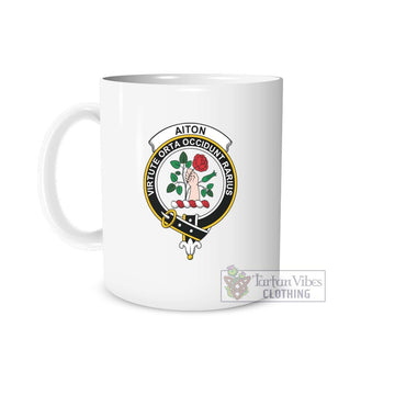 Aiton Family Crest Ceramic Mug