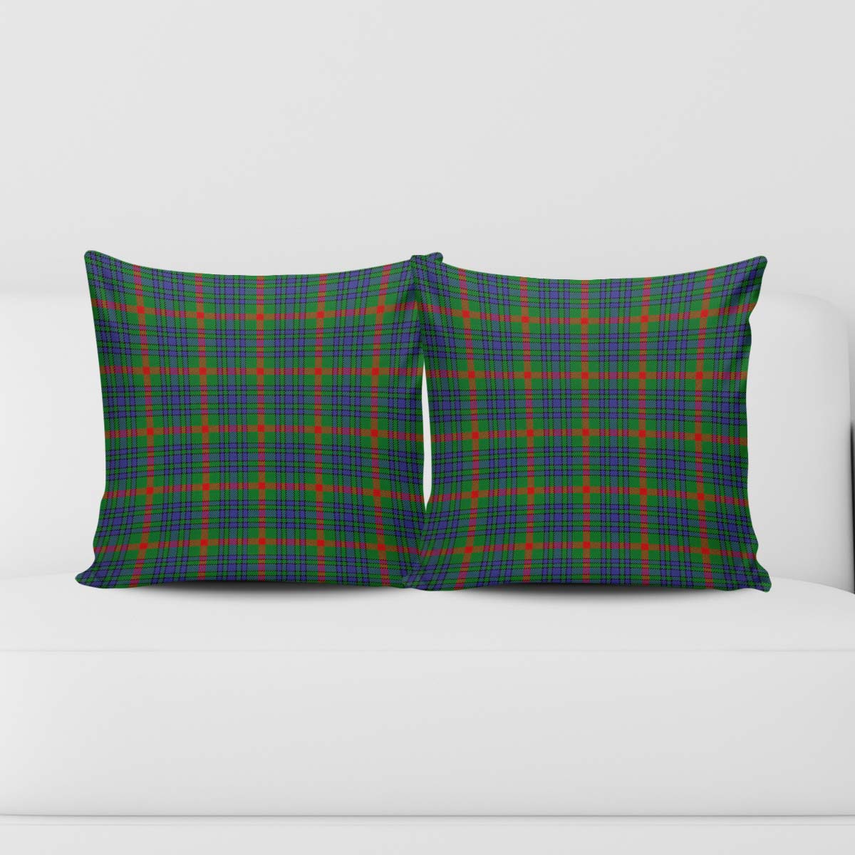 Aiton Tartan Pillow Cover Square Pillow Cover - Tartanvibesclothing