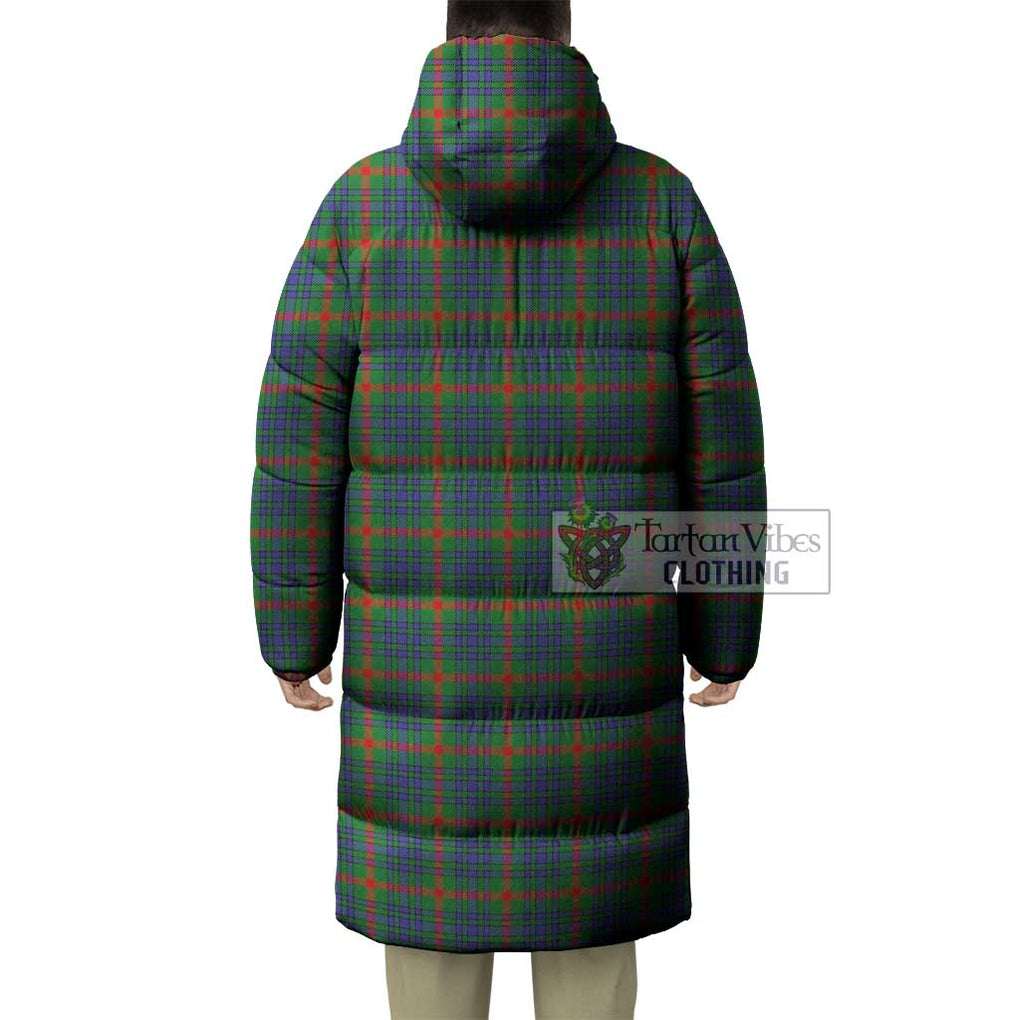 Tartan Vibes Clothing Aiton Tartan Long Down Jacket