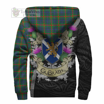 Aiton Tartan Family Crest Sherpa Hoodie Lion Rampant Royal Thistle Shield Celtic Inspired - Tartan Vibes Clothing