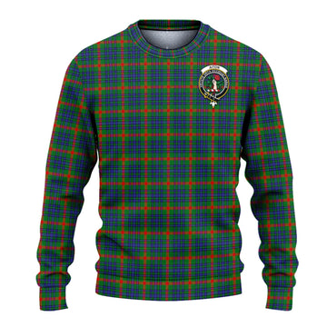 Aiton Tartan Ugly Sweater with Family Crest