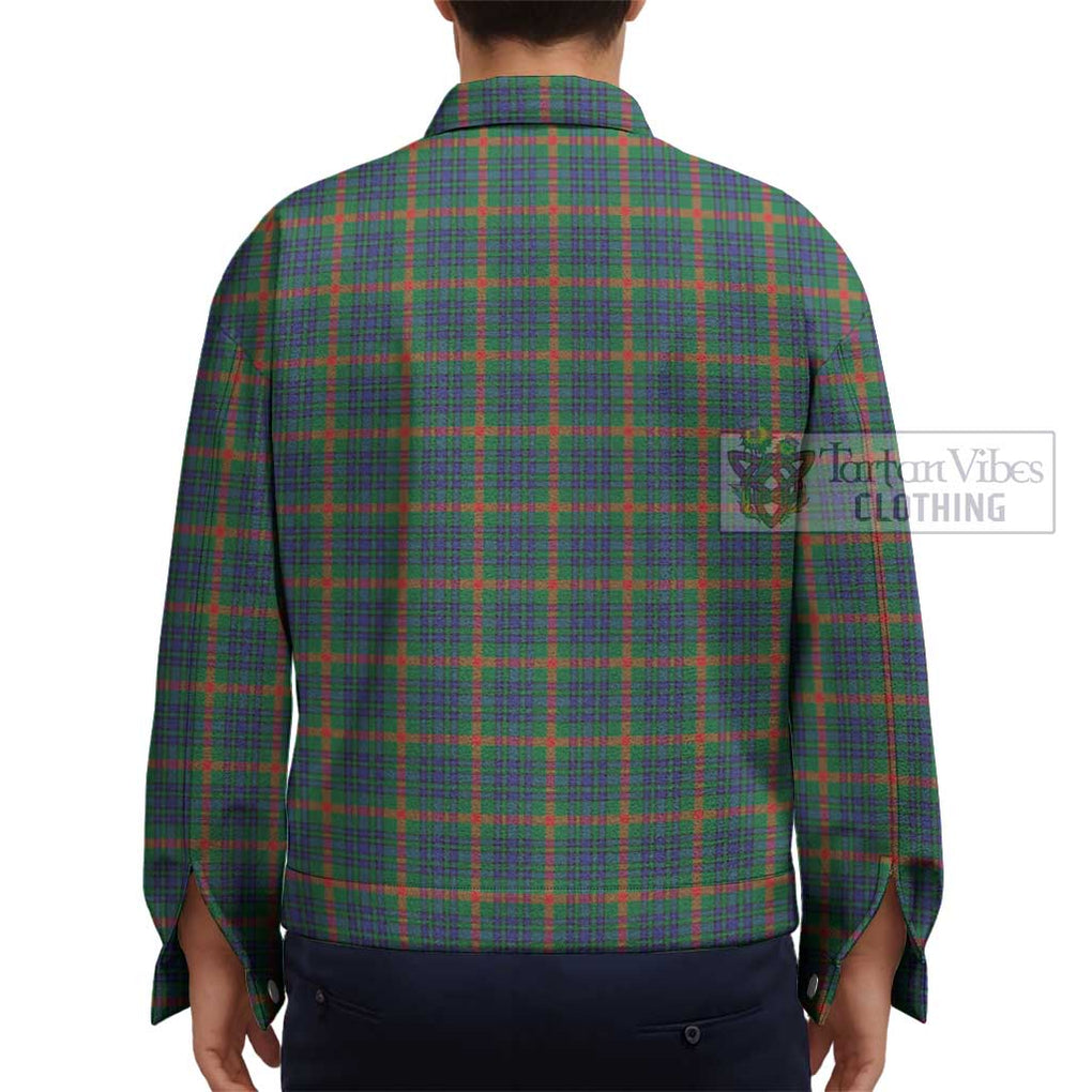 Aiton Tartan Unisex Lapel Cotton Jacket - Tartan Vibes Clothing