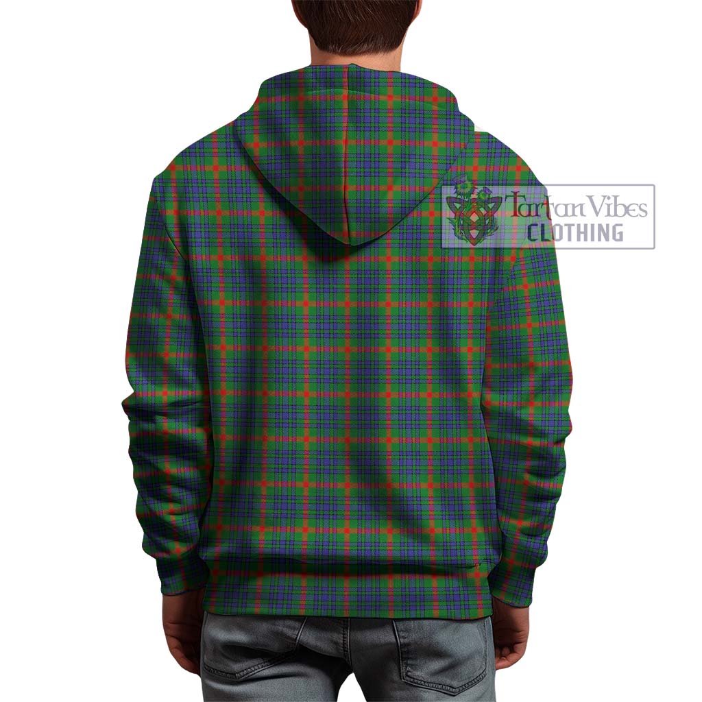 Tartan Vibes Clothing Aiton Tartan Hoodie with Family Crest DNA In Me Style