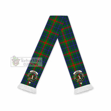 Aiton Tartan Ruffneck Scarf with Family Crest - Tartan Vibes Clothing