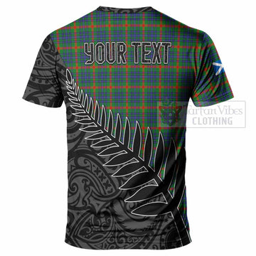 Aiton Crest Tartan T-Shirt with New Zealand Silver Fern Half Style