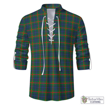 Aiton Tartan Men's Scottish Traditional Jacobite Ghillie Kilt Shirt