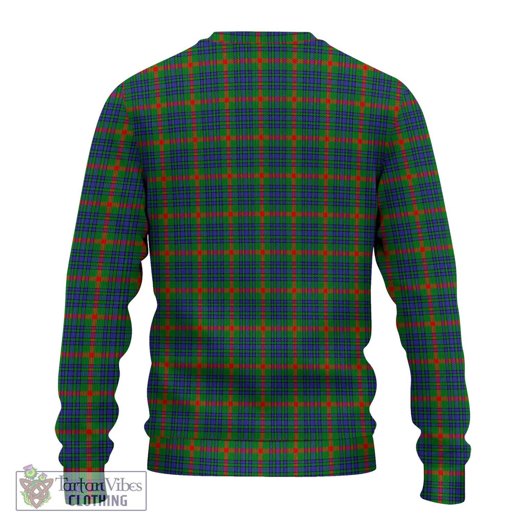 Aiton Tartan Knitted Sweater with Family Crest DNA In Me Style - Tartanvibesclothing Shop