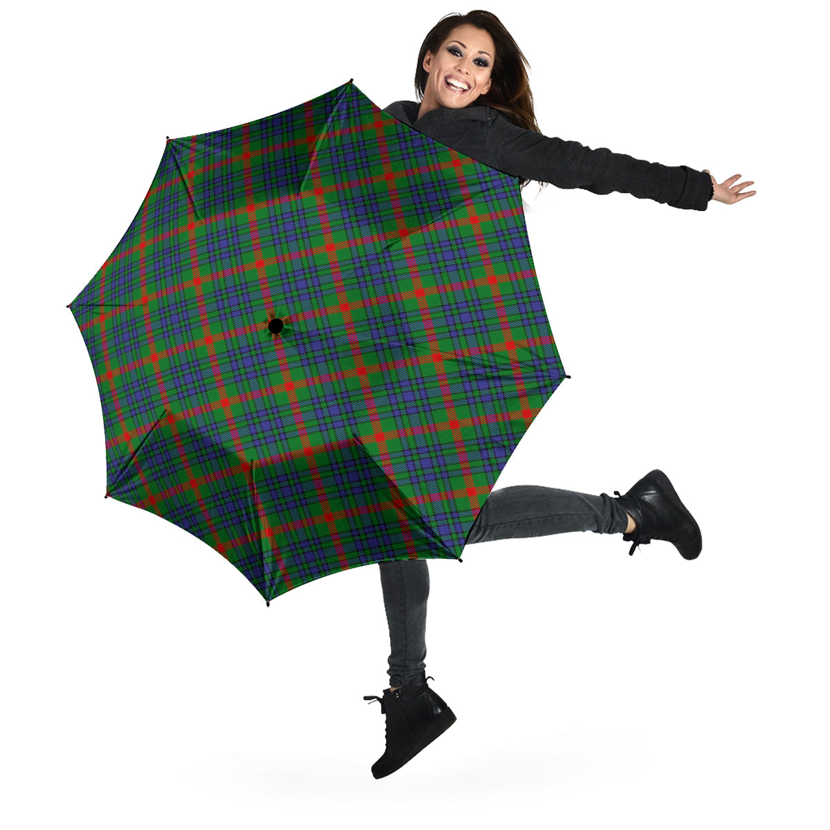 Aiton Tartan Umbrella - Tartanvibesclothing