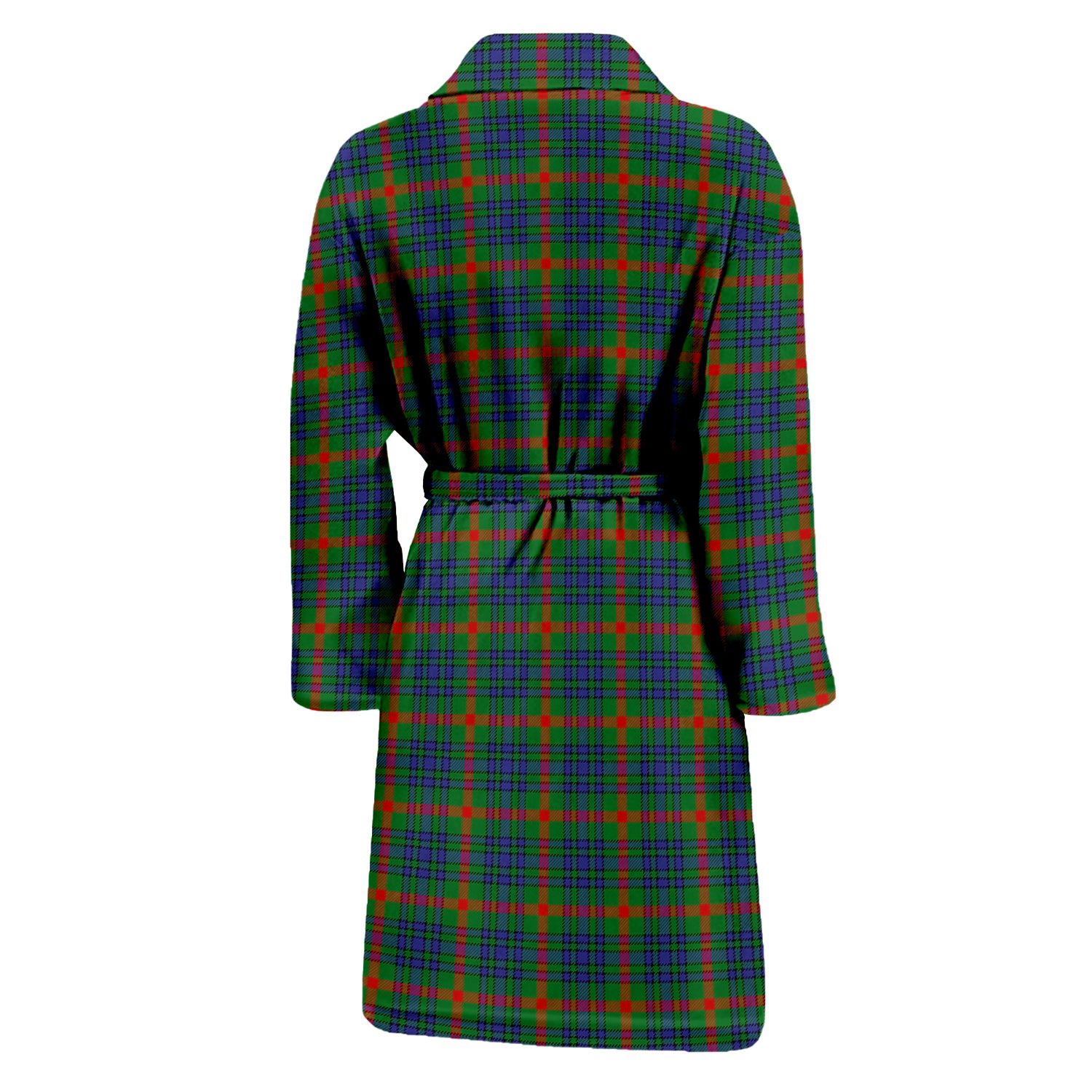 Aiton Tartan Bathrobe with Family Crest - Tartan Vibes Clothing