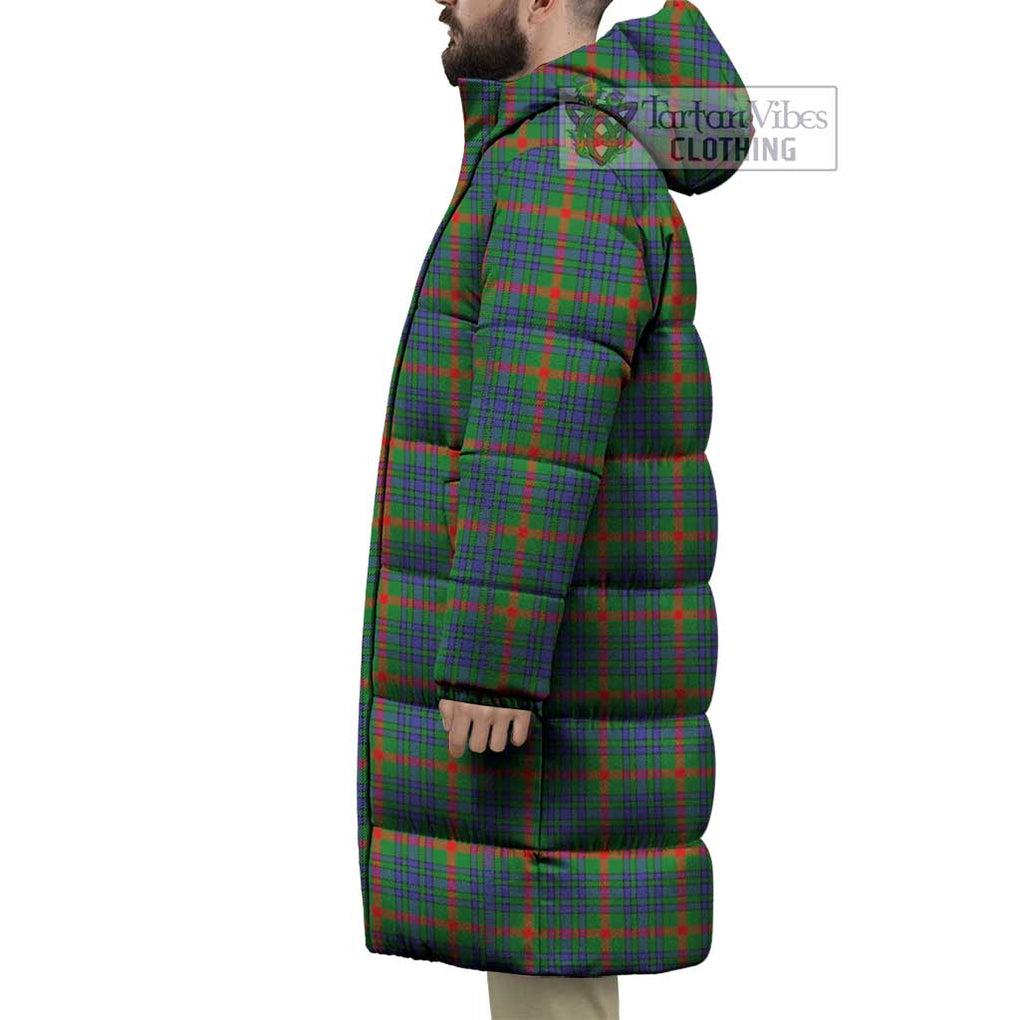 Tartan Vibes Clothing Aiton Tartan Long Down Jacket