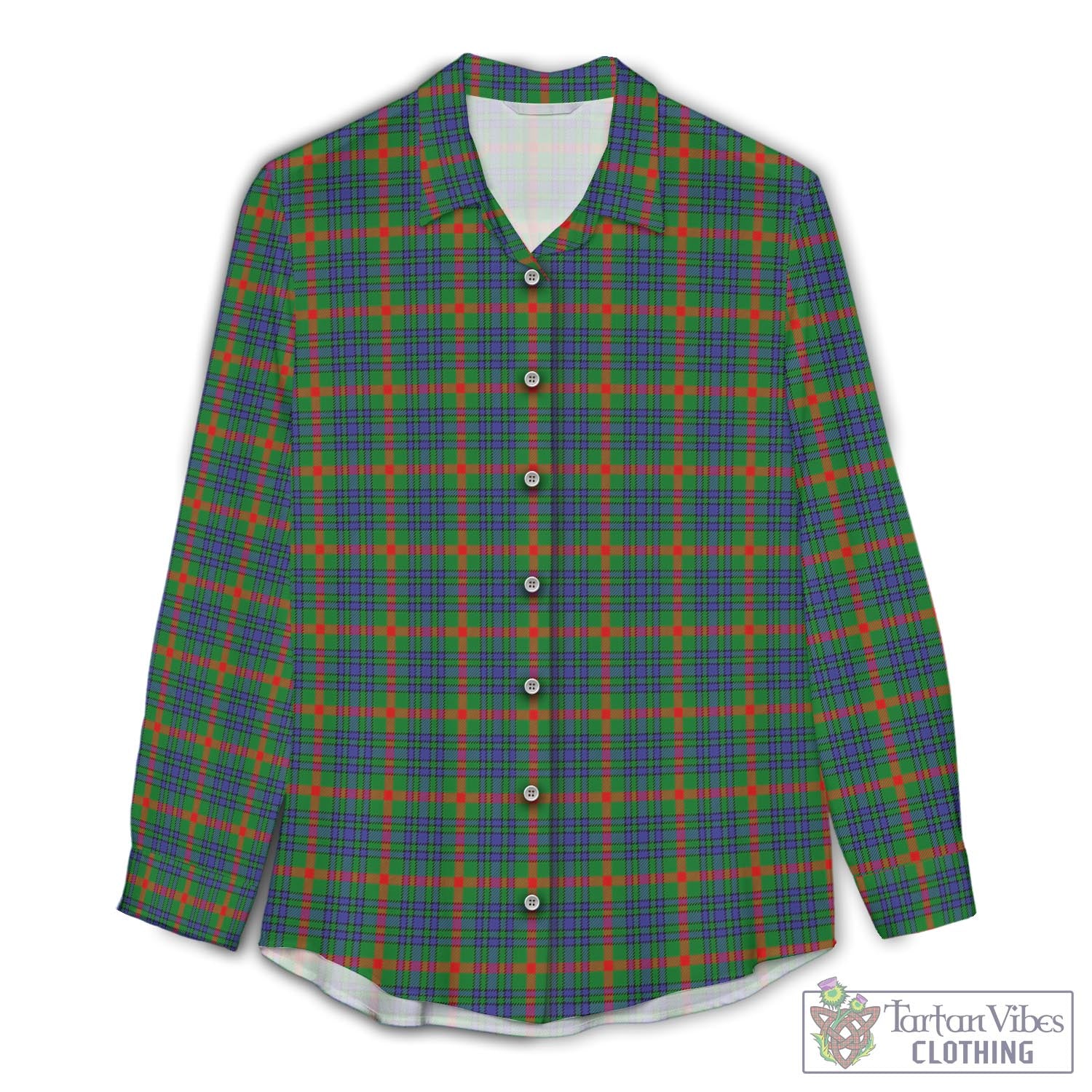 Aiton Tartan Womens Casual Shirt