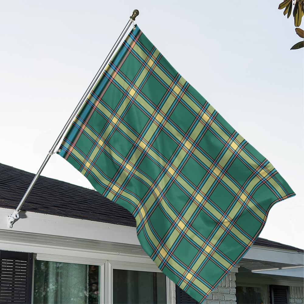 Tartan Vibes Clothing Alberta Province Canada Tartan House Flag