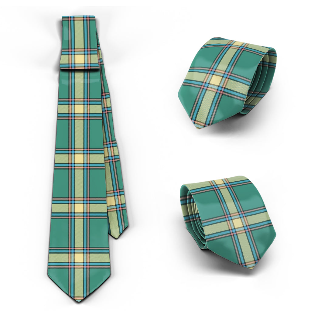 Alberta Province Canada Tartan Classic Necktie Necktie One Size - Tartanvibesclothing