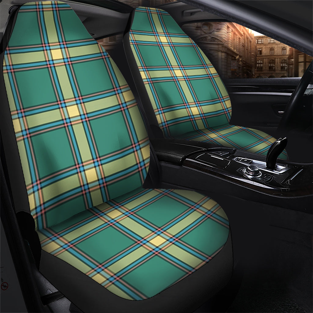 Alberta Province Canada Tartan Car Seat Cover One Size - Tartanvibesclothing