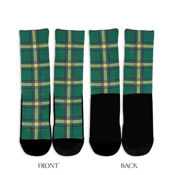 Alberta Province Canada Tartan Crew Socks