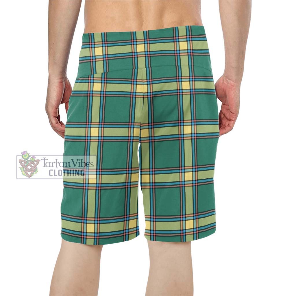 Alberta Province Canada Tartan Men's Board Shorts - Tartan Vibes Clothing