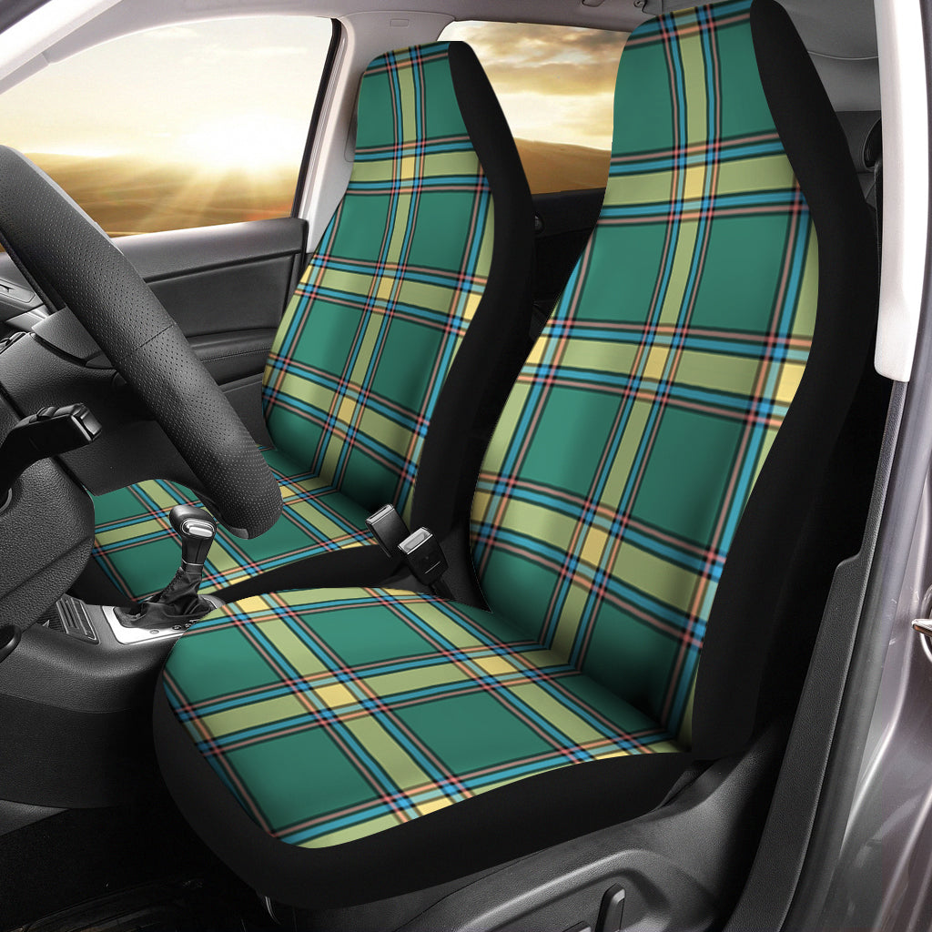 Alberta Province Canada Tartan Car Seat Cover - Tartanvibesclothing