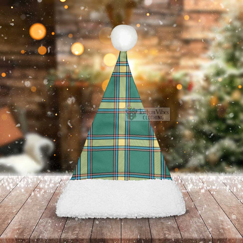 Tartan Vibes Clothing Alberta Province Canada Tartan Christmas Santa Hats