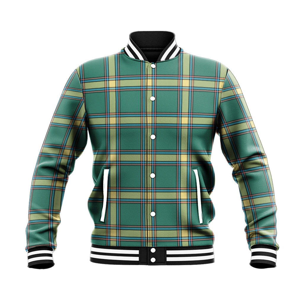 Alberta Province Canada Tartan Baseball Jacket - Tartanvibesclothing