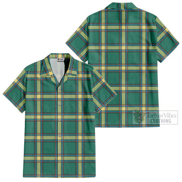 Alberta Province Canada Tartan Cotton Hawaiian Shirt