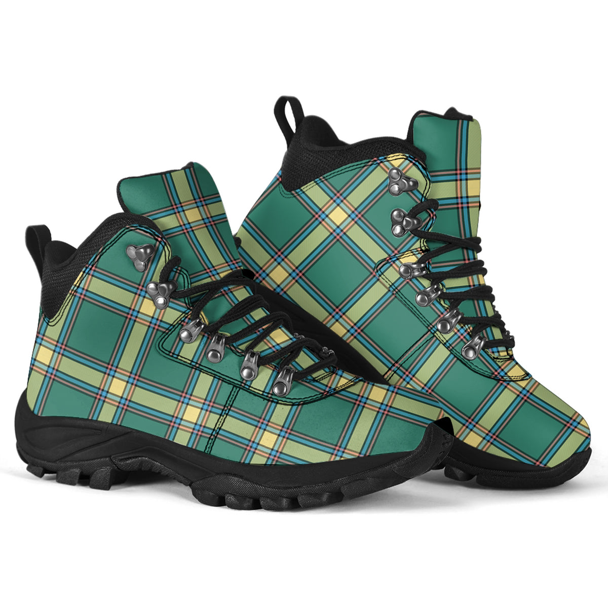 Alberta Province Canada Tartan Alpine Boots - Tartan Vibes Clothing