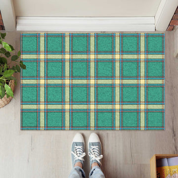 Alberta Province Canada Tartan Door Mat