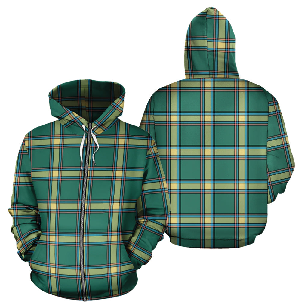 Alberta Province Canada Tartan Hoodie - Tartanvibesclothing