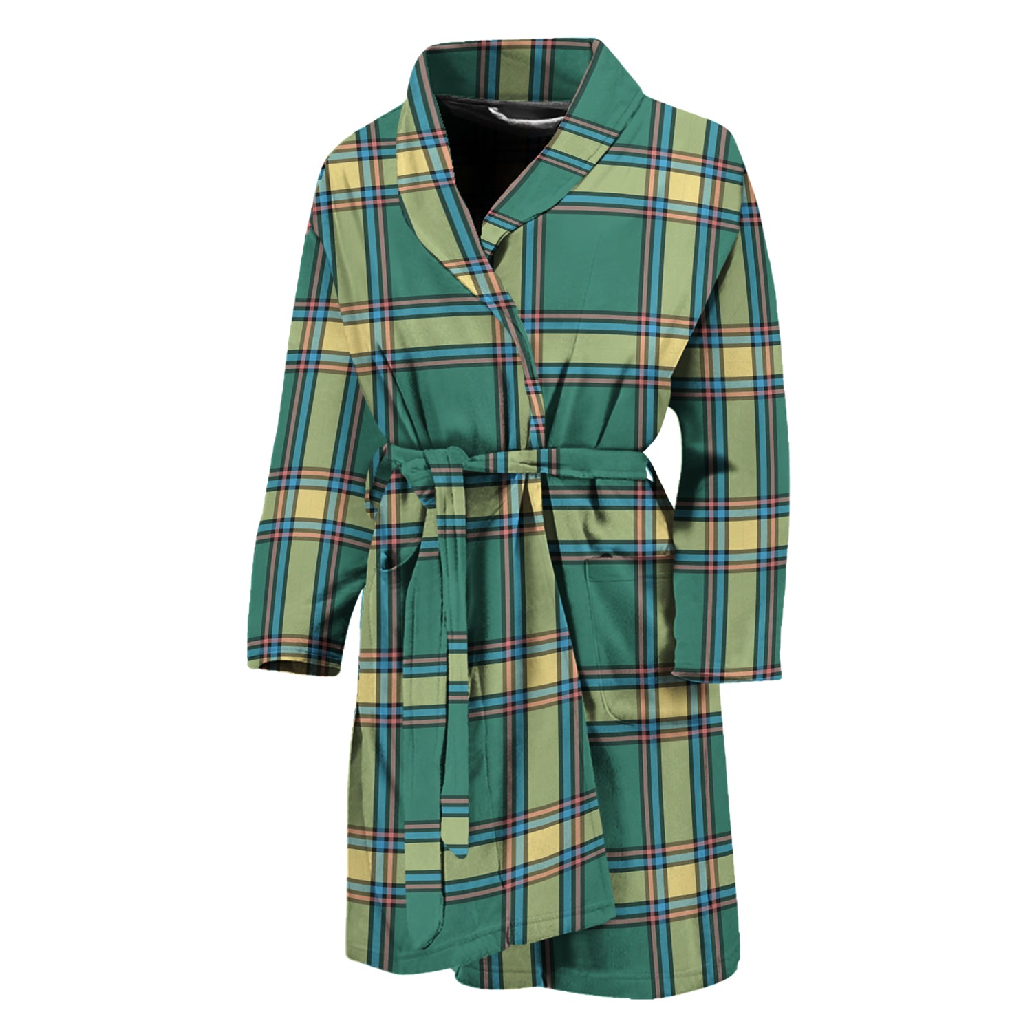 Alberta Province Canada Tartan Bathrobe - Tartanvibesclothing