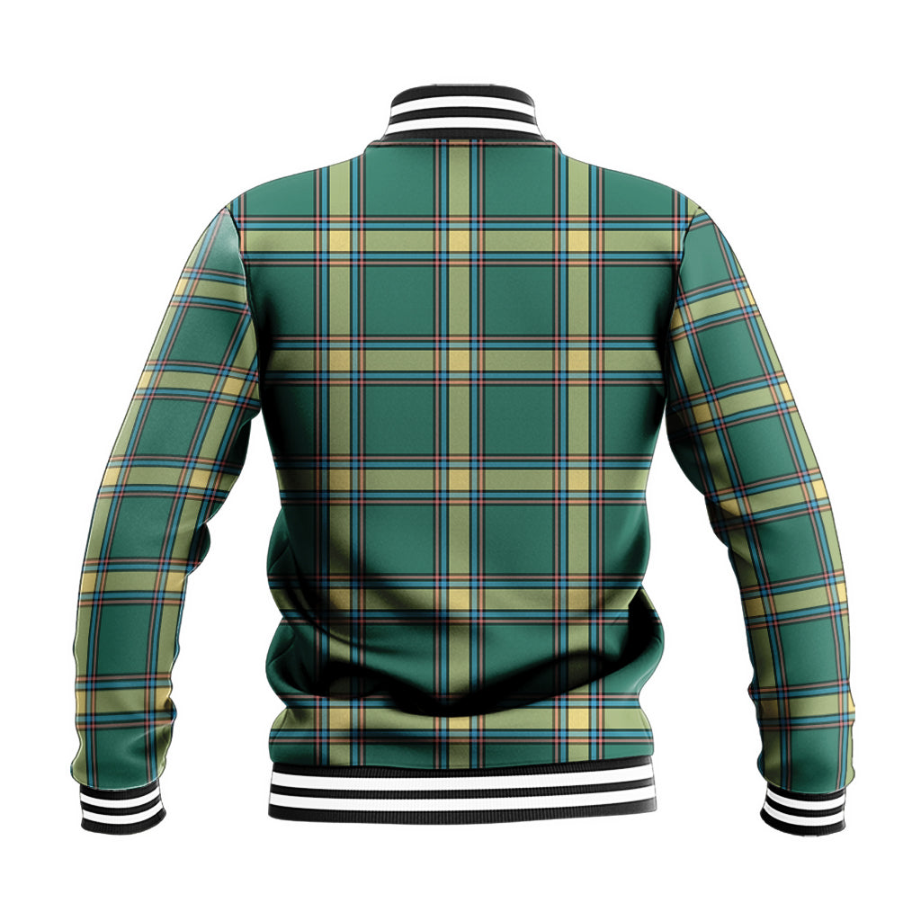 Alberta Province Canada Tartan Baseball Jacket - Tartanvibesclothing