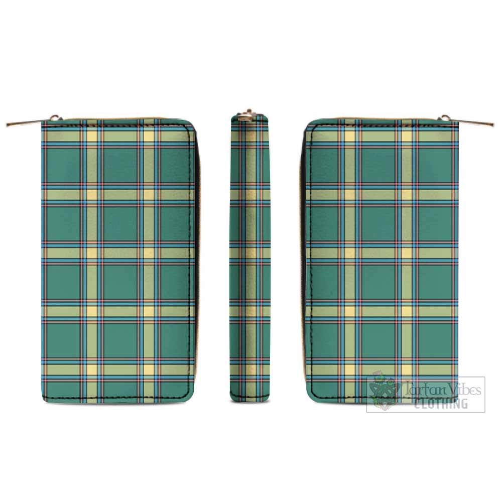 Alberta Province Canada Tartan Women's Leather Wallet - Tartan Vibes Clothing