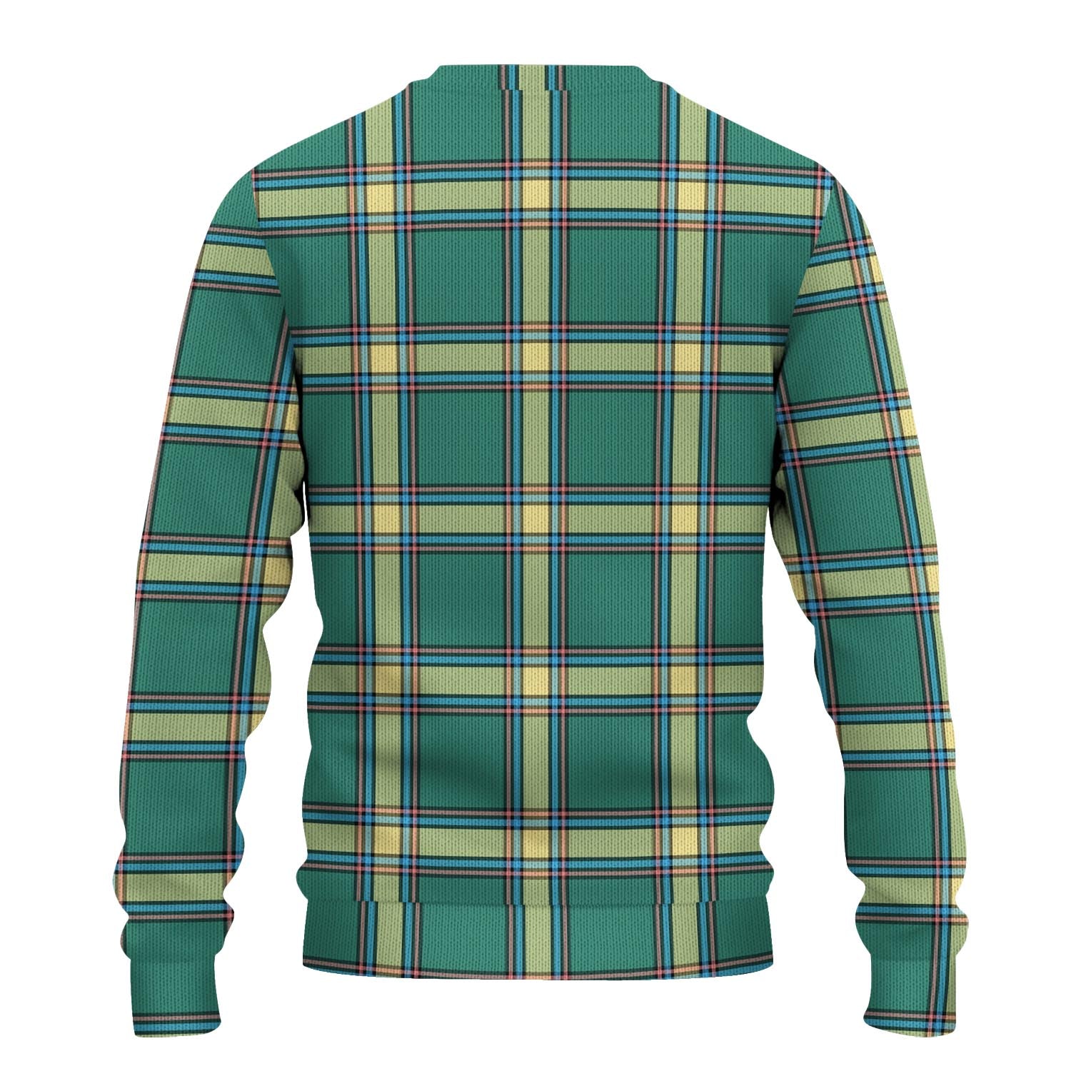 Alberta Province Canada Tartan Knitted Sweater - Tartanvibesclothing