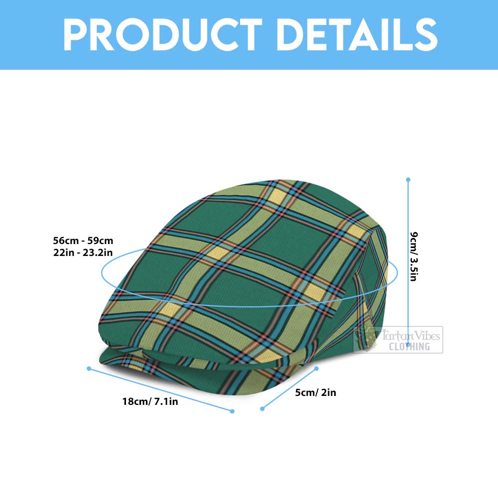 Tartan Vibes Clothing Alberta Province Canada Tartan Jeff Hat