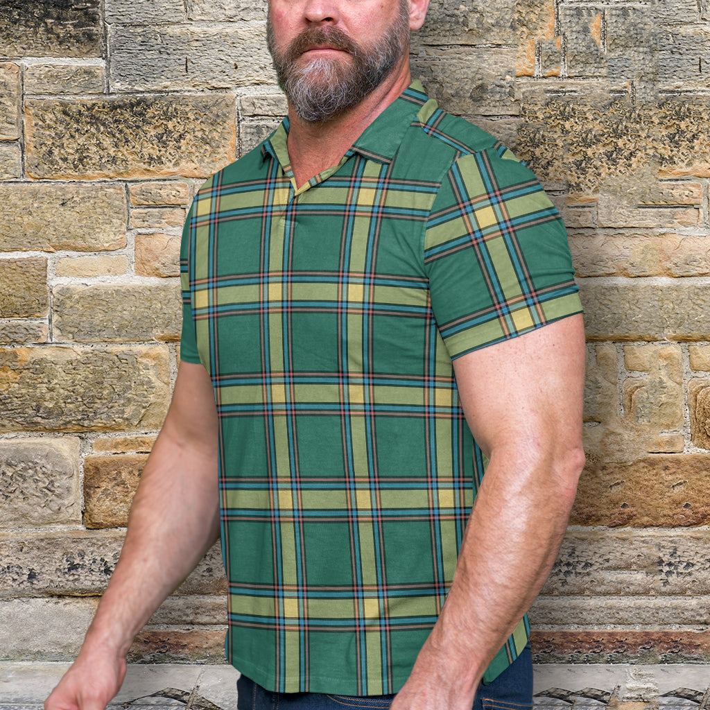 Alberta Province Canada Tartan Mens Polo Shirt - Tartanvibesclothing