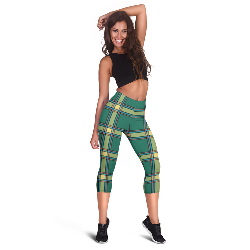 Alberta Province Canada Tartan Womens Leggings - Tartanvibesclothing