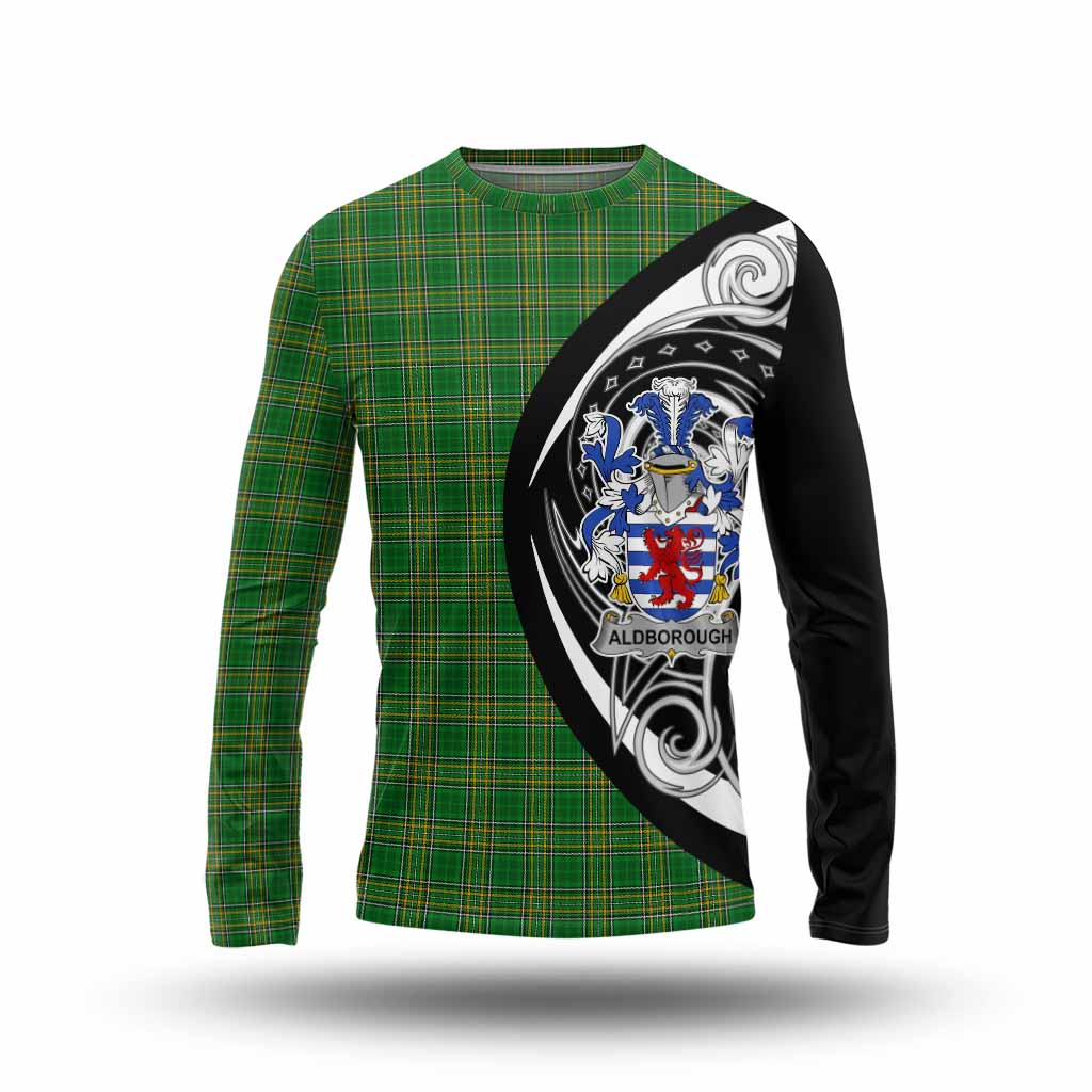 Aldborough Irish Clan Long Sleeve T-Shirt Celtic Circle Style Unisex - Tartan Vibes Clothing